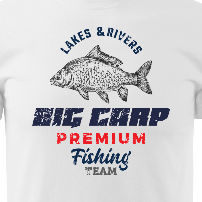 Tricou pentru pescarii amatori si profesionisti, idee de cadou, Big Carp Fishing Team [2]