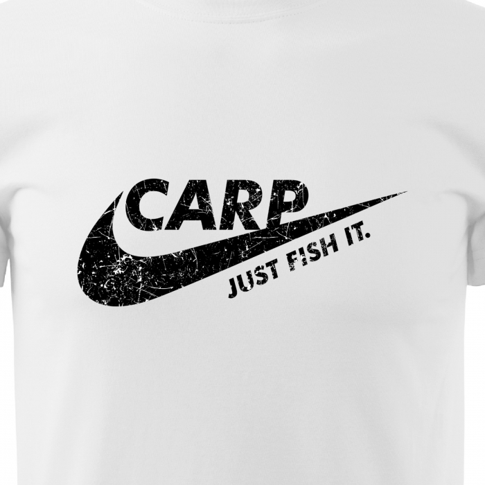 Tricou pentru pescarii amatori si profesionisti, idee de cadou, Carp. Just Fish It [2]