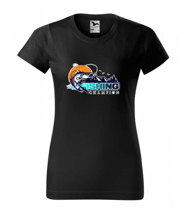 Tricou pentru pescarii amatori si profesionisti, idee de cadou, Fishing Champion [1]