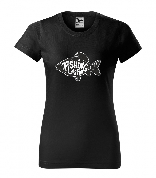 Tricou pentru pescarii amatori si profesionisti, idee de cadou, Fishing Is Fun [1]