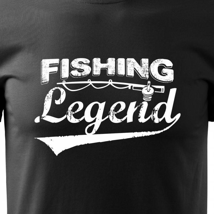 Tricou pentru pescarii amatori si profesionisti, idee de cadou, Fishing Legend [2]
