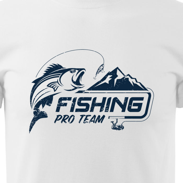 Tricou pentru pescarii amatori si profesionisti, idee de cadou, Fishing Pro Team [2]