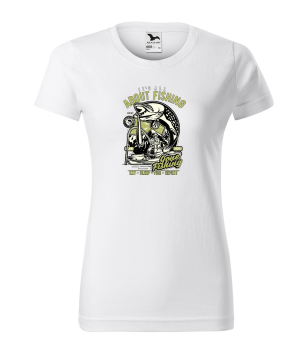 Tricou pentru pescarii amatori si profesionisti, idee de cadou, Its All About Fishing [1]