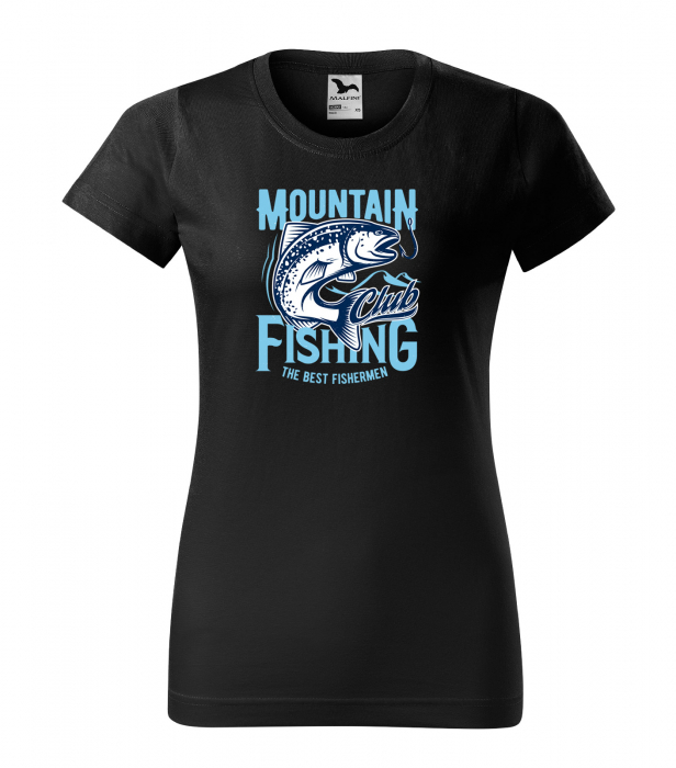 Tricou pentru pescarii amatori si profesionisti, idee de cadou, Mountain Fishing. The Best Fisherman [1]
