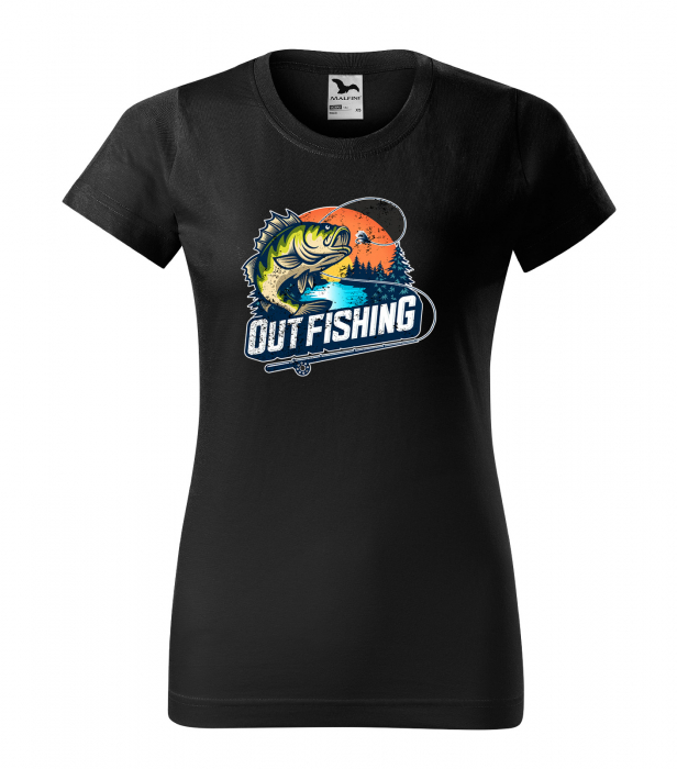 Tricou pentru pescarii amatori si profesionisti, idee de cadou, Out Fishing Monsters [1]