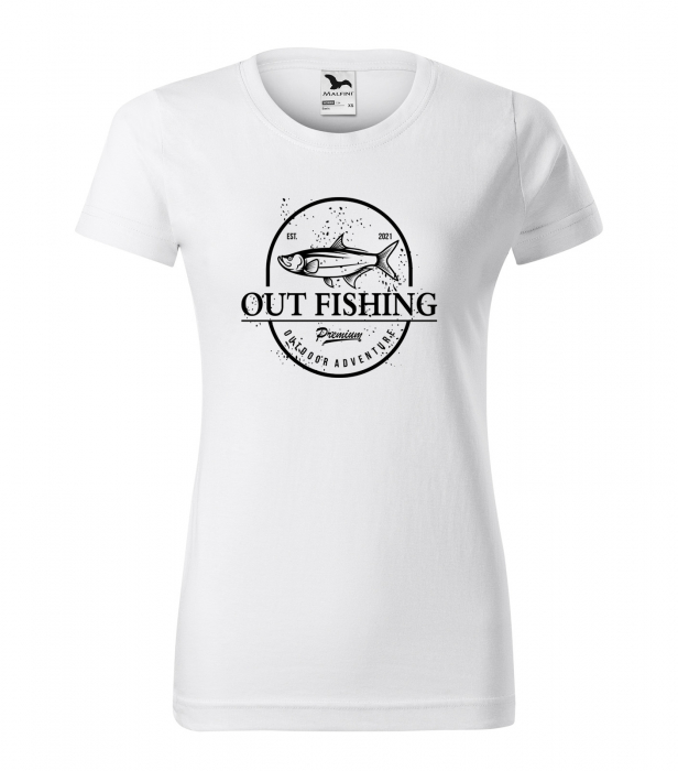 Tricou pentru pescarii amatori si profesionisti, idee de cadou, Out Fishing. Outdoor Adventure [1]