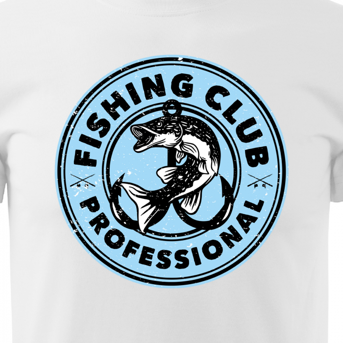 Tricou pentru pescarii amatori si profesionisti, idee de cadou, Professional Fishing Club [2]
