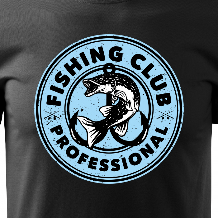 Tricou pentru pescarii amatori si profesionisti, idee de cadou, Professional Fishing Club [2]