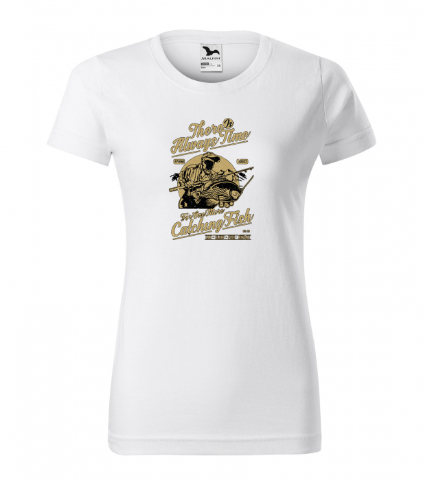 Tricou pentru pescarii amatori si profesionisti, idee de cadou, There Is Always Time For One More [1]