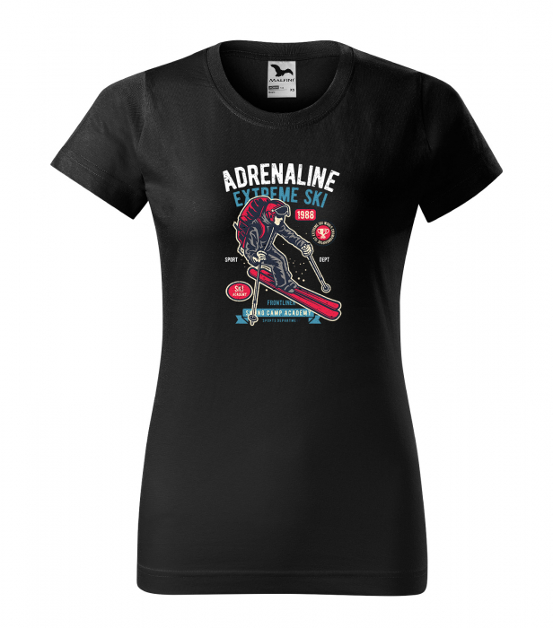 Tricou pentru schiori, cadoul perfect, Adrenaline Extreme Ski [1]