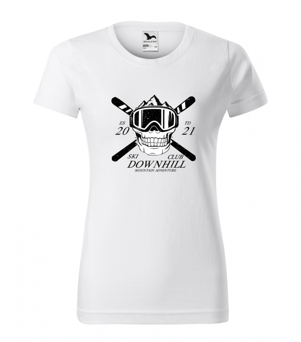 Tricou pentru schiori, cadoul perfect, Ski Club Downhill [1]