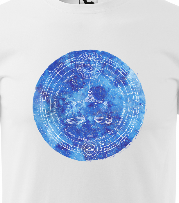 Tricou pentru zodia Balanta (23 septembrie - 22 octombrie), Horoscop Balanta, idee de cadou [2]