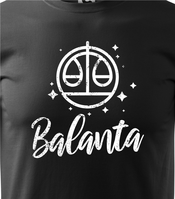 Tricou pentru zodia Balanta (23 septembrie - 22 octombrie), Horoscop Balanta, idee de cadou [2]