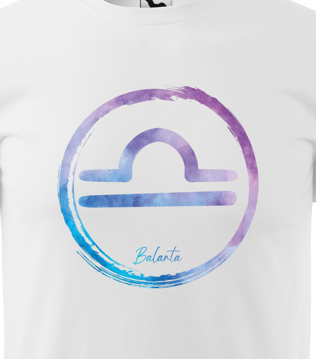 Tricou pentru zodia Balanta (23 septembrie - 22 octombrie), Horoscop Balanta, idee de cadou [2]