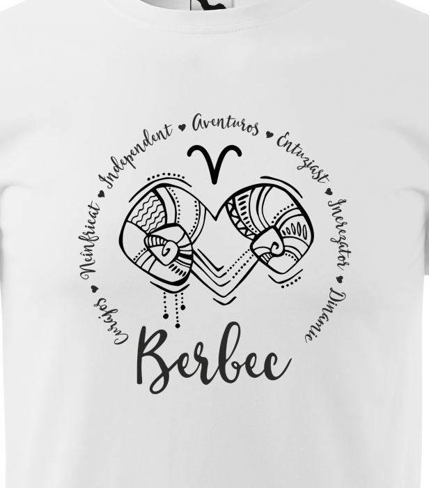 Tricou pentru zodia Berbec (21 martie - 20 aprilie), Horoscop Berbec, idee de cadou [2]