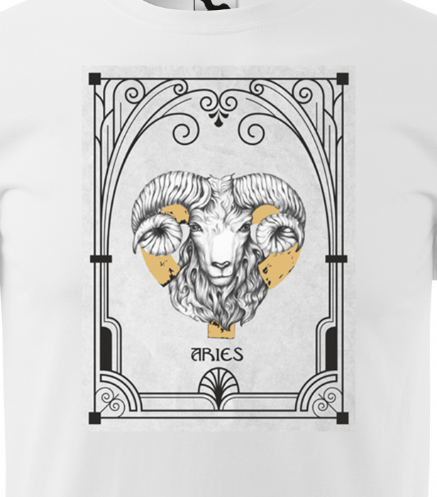 Tricou pentru zodia Berbec (21 martie - 20 aprilie), Horoscop Berbec, idee de cadou [2]