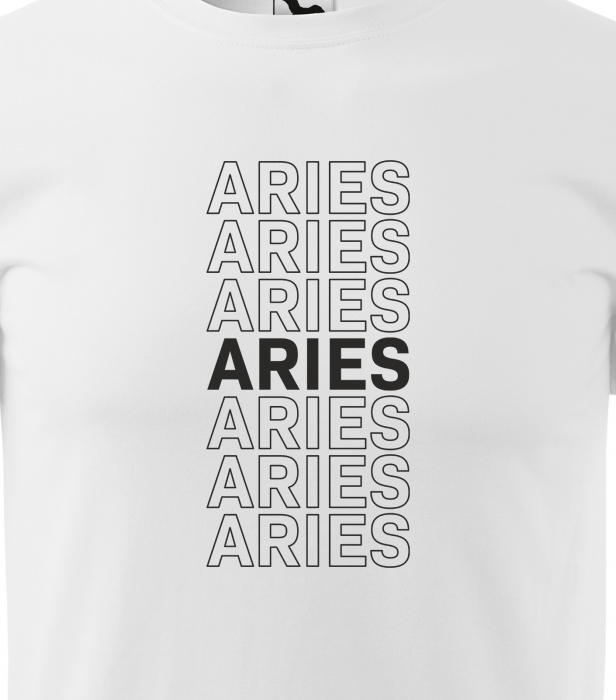 Tricou pentru zodia Berbec (21 martie - 20 aprilie), Horoscop Berbec, idee de cadou [2]