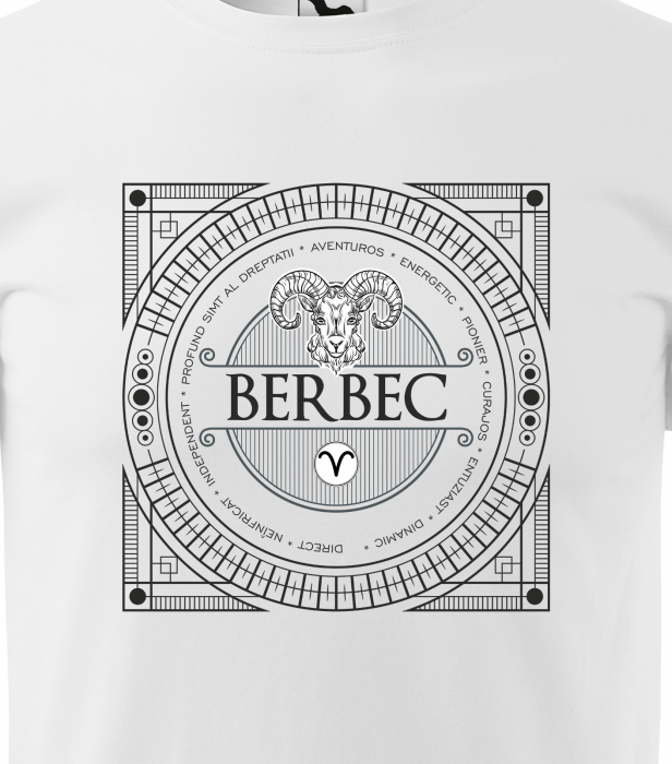 Tricou pentru zodia Berbec (21 martie - 20 aprilie), Horoscop Berbec, idee de cadou [2]