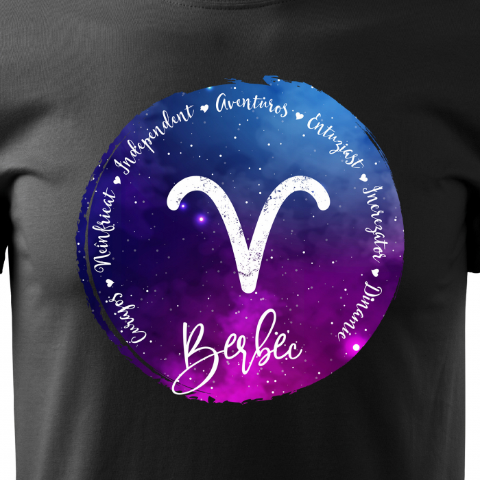 Tricou pentru zodia Berbec (21 martie - 20 aprilie), Horoscop Berbec, idee de cadou [2]