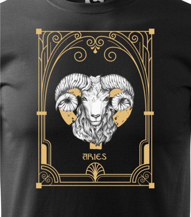 Tricou pentru zodia Berbec (21 martie - 20 aprilie), Horoscop Berbec, idee de cadou [2]