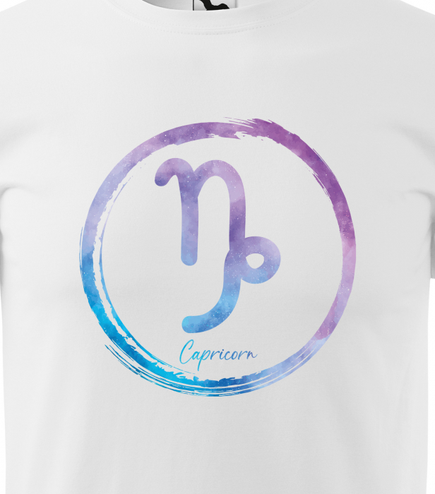 Tricou pentru zodia Capricorn (22 decembrie - 19 ianuarie), Horoscop Capricorn, idee de cadou [2]