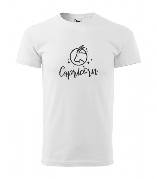 Tricou pentru zodia Capricorn (22 decembrie - 19 ianuarie), Horoscop Capricorn, idee de cadou [1]
