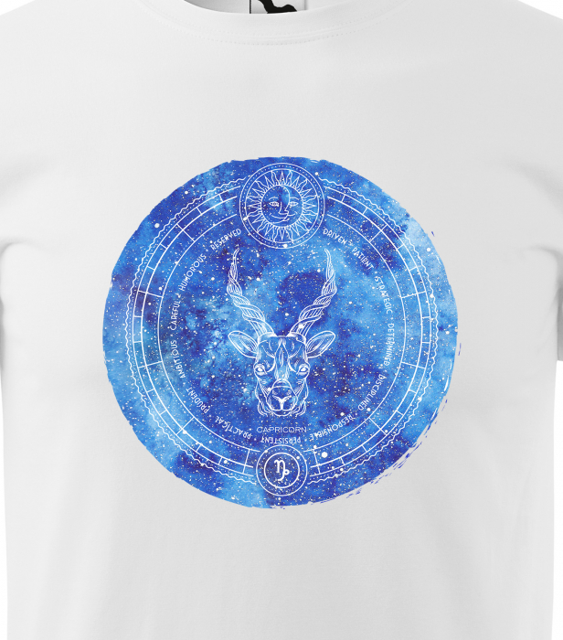 Tricou pentru zodia Capricorn (22 decembrie - 19 ianuarie), Horoscop Capricorn, idee de cadou [2]