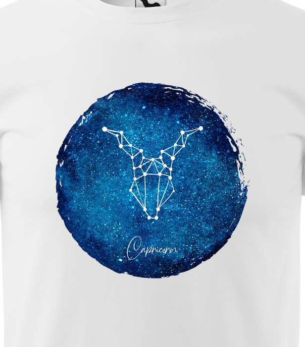 Tricou pentru zodia Capricorn (22 decembrie - 19 ianuarie), Horoscop Capricorn, idee de cadou [2]