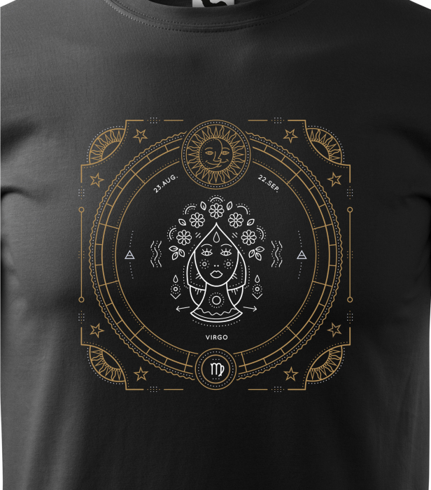 Tricou pentru zodia Fecioara (23 august  - 22 septembrie), Horoscop Fecioara, idee de cadou [2]