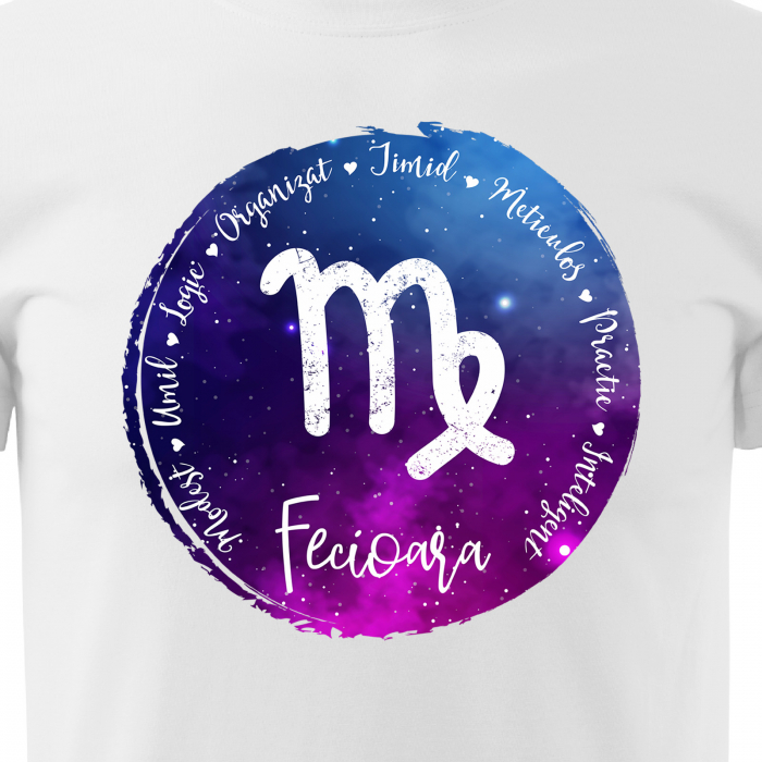 Tricou pentru zodia Fecioara (23 august  - 22 septembrie), Horoscop Fecioara, idee de cadou [2]