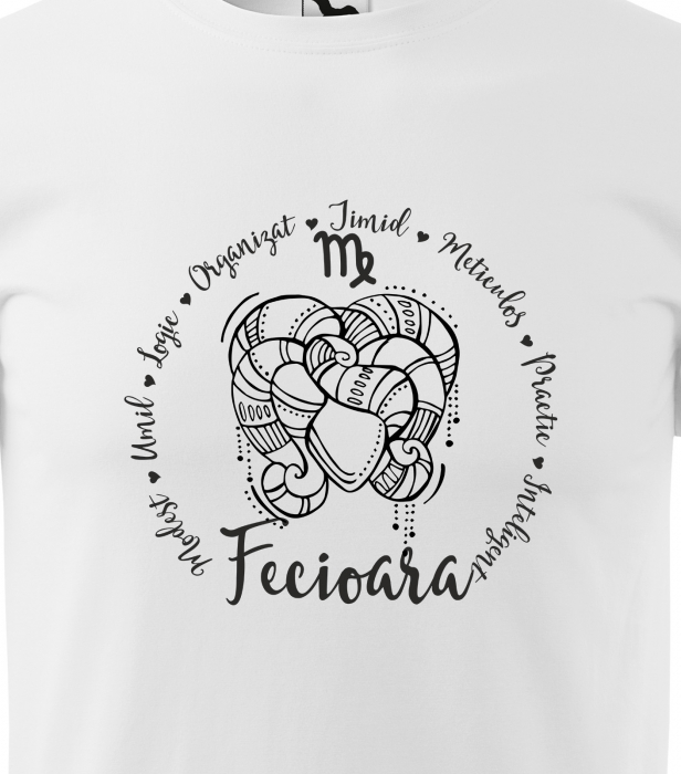 Tricou pentru zodia Fecioara (23 august  - 22 septembrie), Horoscop Fecioara, idee de cadou [2]