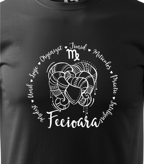 Tricou pentru zodia Fecioara (23 august  - 22 septembrie), Horoscop Fecioara, idee de cadou [2]