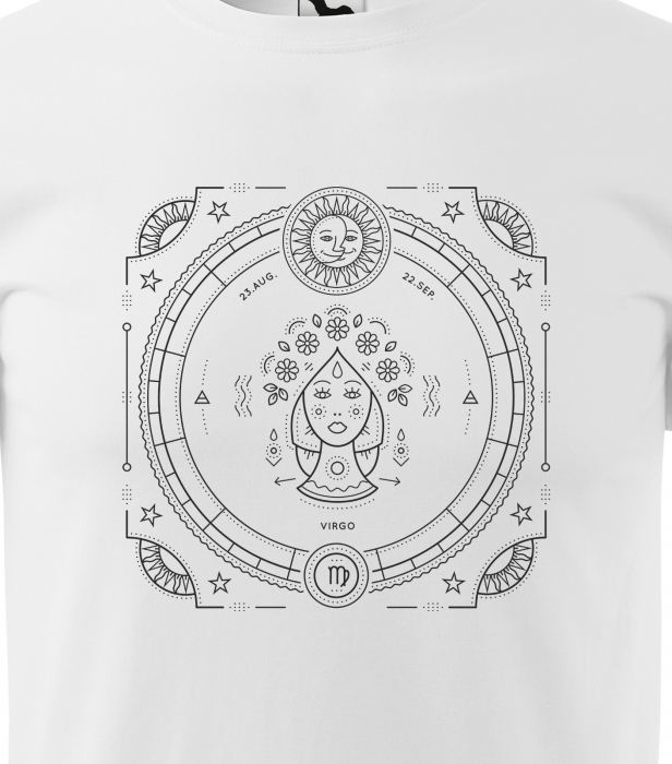 Tricou pentru zodia Fecioara (23 august  - 22 septembrie), Horoscop Fecioara, idee de cadou [2]