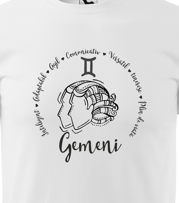 Tricou pentru zodia Gemeni (22 mai  - 21 iunie), Horoscop Gemeni, idee de cadou [2]