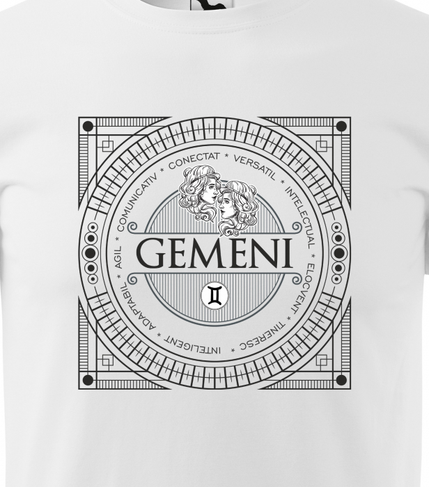Tricou pentru zodia Gemeni (22 mai  - 21 iunie), Horoscop Gemeni, idee de cadou [2]