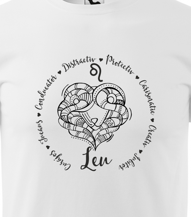 Tricou pentru zodia Leu (22 iulie - 22 august), Horoscop Leu, idee de cadou [2]