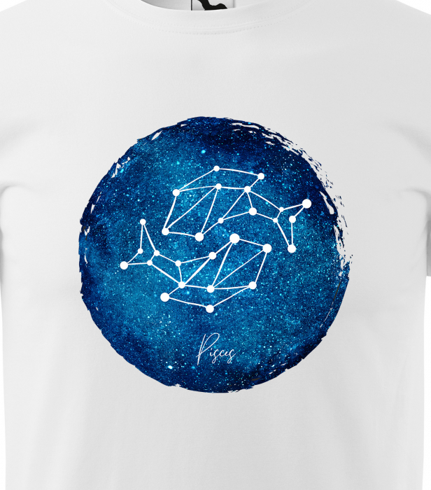 Tricou pentru zodia Pesti (19 februarie - 20 martie), Horoscop Pesti, idee de cadou [2]