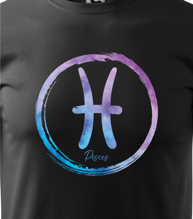 Tricou pentru zodia Pesti (19 februarie - 20 martie), Horoscop Pesti, idee de cadou [2]