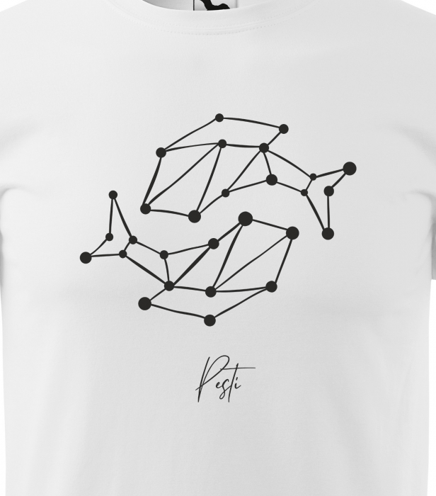 Tricou pentru zodia Pesti (19 februarie - 20 martie), Horoscop Pesti, idee de cadou [2]