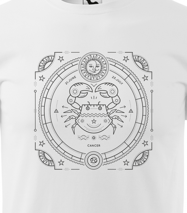 Tricou pentru zodia Rac (22 iunie - 21 iulie), Horoscop Rac, idee de cadou [2]