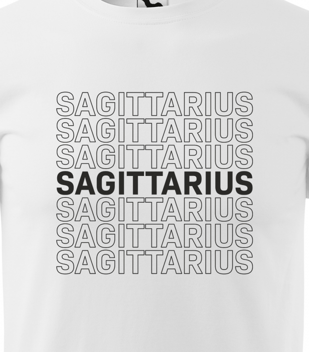 Tricou pentru zodia Sagetator (22 noiembrie - 21 decembrie), Horoscop Sagetator, idee de cadou [2]
