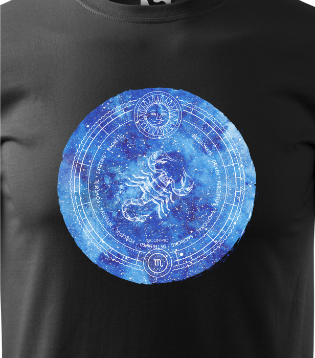 Tricou pentru zodia Scorpion (23 octombrie - 21 noiembrie), Horoscop Scorpion, idee de cadou [2]