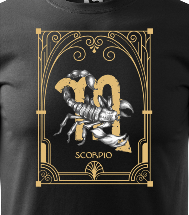 Tricou pentru zodia Scorpion (23 octombrie - 21 noiembrie), Horoscop Scorpion, idee de cadou [2]