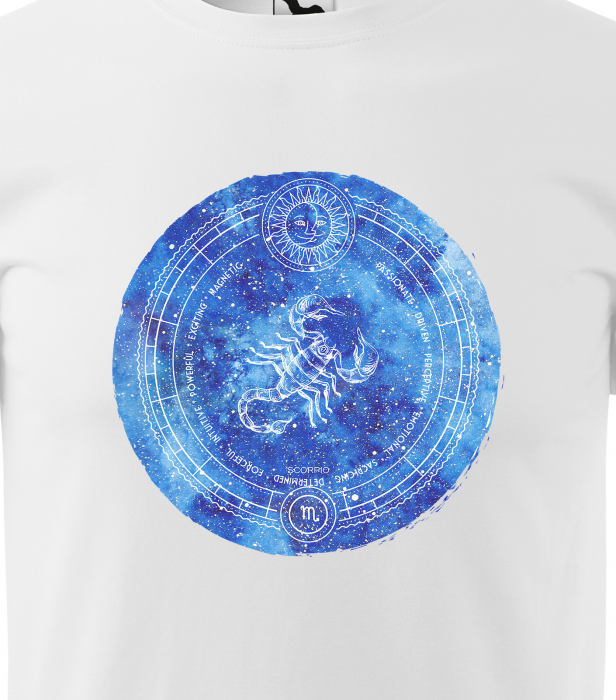 Tricou pentru zodia Scorpion (23 octombrie - 21 noiembrie), Horoscop Scorpion, idee de cadou [2]