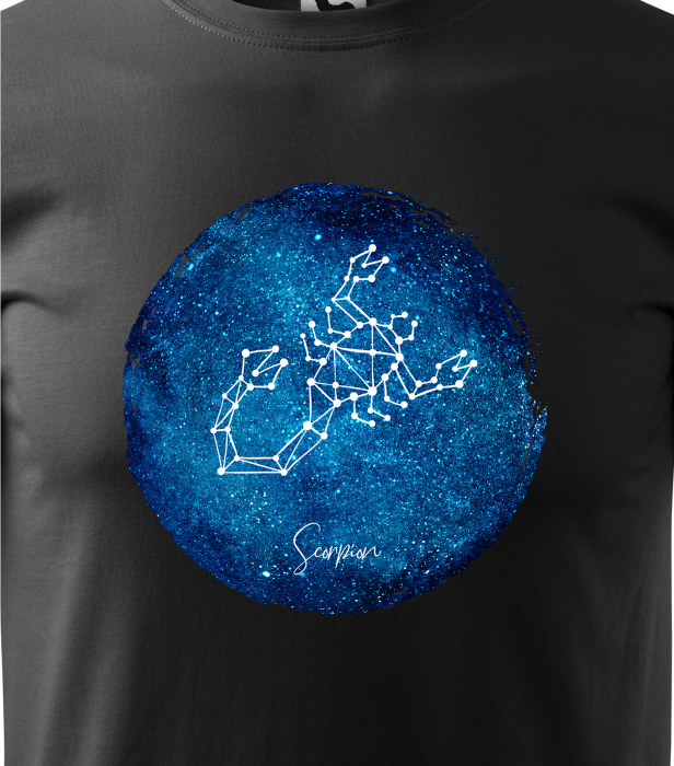 Tricou pentru zodia Scorpion (23 octombrie - 21 noiembrie), Horoscop Scorpion, idee de cadou [2]