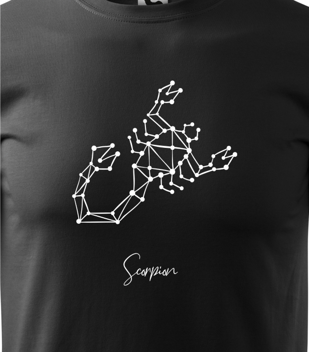 Tricou pentru zodia Scorpion (23 octombrie - 21 noiembrie), Horoscop Scorpion, idee de cadou [2]