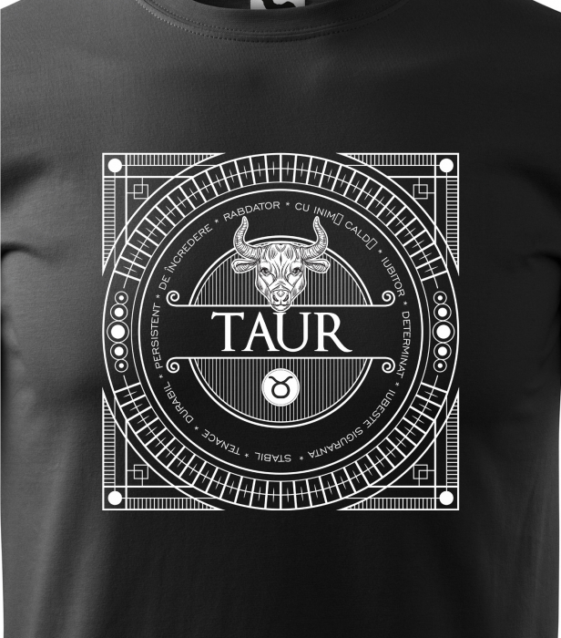 Tricou pentru zodia Taur (21 aprilie - 21 mai), Horoscop Taur, idee de cadou [2]