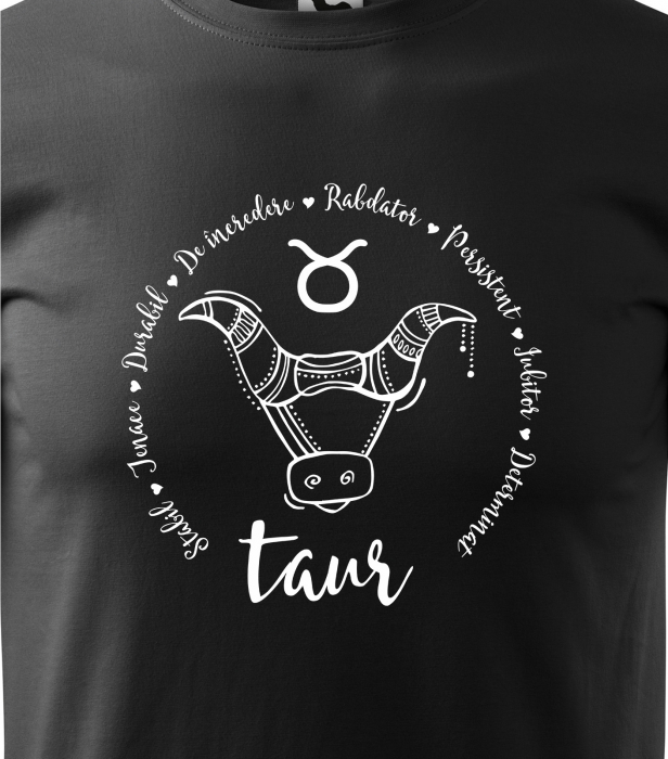 Tricou pentru zodia Taur (21 aprilie - 21 mai), Horoscop Taur, idee de cadou [2]