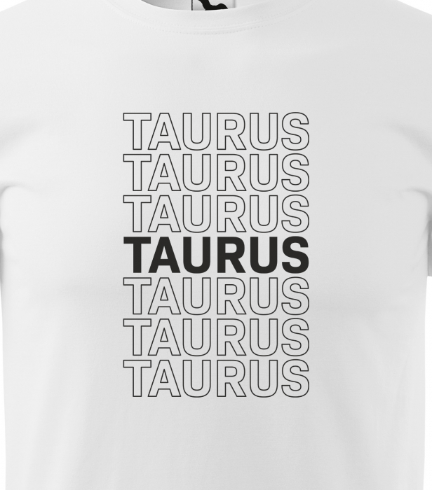 Tricou pentru zodia Taur (21 aprilie - 21 mai), Horoscop Taur, idee de cadou [2]