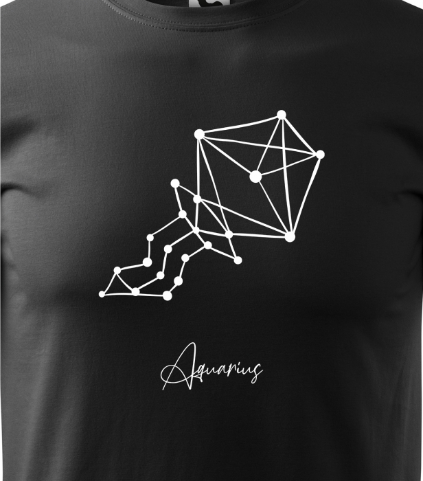 Tricou pentru zodia Varsator (20 ianuarie - 18 februarie), Horoscop Varsator, idee de cadou [2]